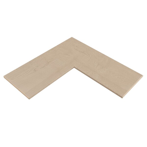 Designs Of Distinction 12" X 30" X 30" Flat Furniture Grade Corner Shelf - Hard Maple 01MSH123030HM1 - main